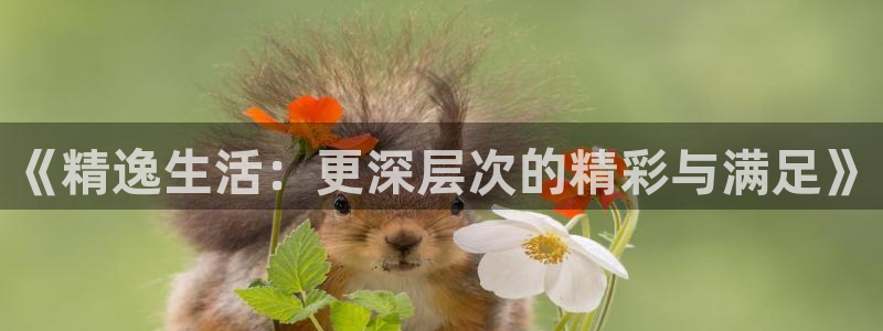 jdb电子体育凯捷平台注册：《精逸生活：更深层次的精彩与满足》