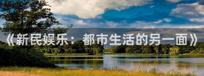 jdb电子平台总代理：《新民娱乐：都市生活的另一面》