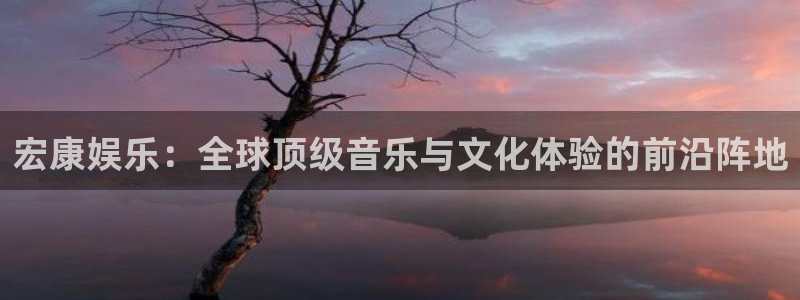 jdb电子体育平台注册：宏康娱乐：全球顶级音乐与文化体验的前沿阵地
