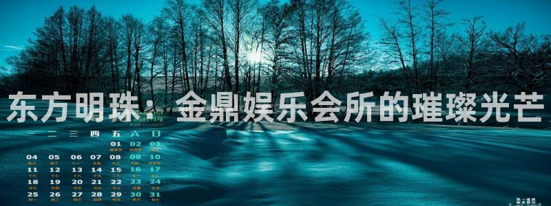 jdb电子体育注册：东方明珠：金鼎娱乐会所的璀璨光芒